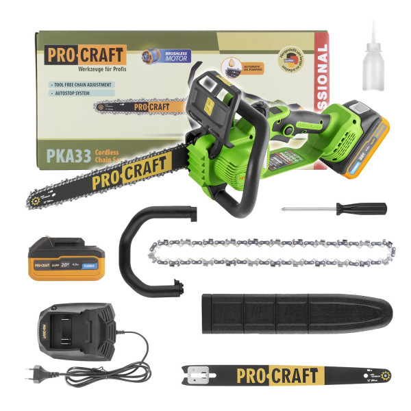 Aku řetězová pila Procraft PKA33 (1)