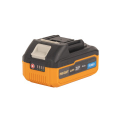 Baterie akumulátorová 20V Li-ion, 4000mAh Procraft 20/4 Industrial (11)